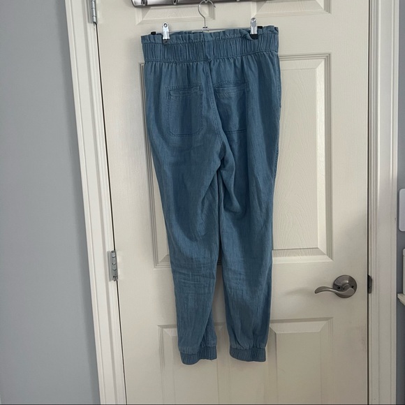 medium chambray/denim joggers - hollister - Picture 3 of 3